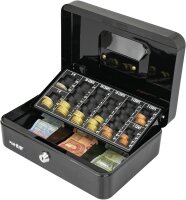 HMF Geldkassette Geldzählkassette schwarz