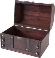 HMF Schatztruhe aus Holz Italien