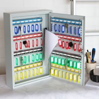 HMF Schlüsselschrank Schlüsselkasten 64 Haken