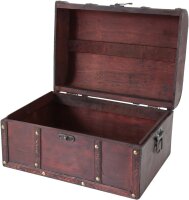 HMF Schatztruhe aus Holz Portugal Gr. M