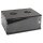 HMF Netzwerkschrank Serverschrank 19 Zoll 4 HE schwarz