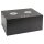 HMF Netzwerkschrank Serverschrank 19 Zoll 4 HE schwarz