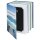HMF Buchkassette XL, Buchsafe getarnte Geldkassette Attrappe aus 3 Büchern