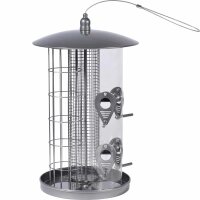 Dobar Multifunktions Futtersäule mit 3 Kammern Metall