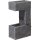 Dobar Polyresin Brunnen mit Pumpe und LEDs eckig mit Pflanzen-Option
