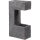 Dobar Polyresin Brunnen mit Pumpe und LEDs eckig mit Pflanzen-Option