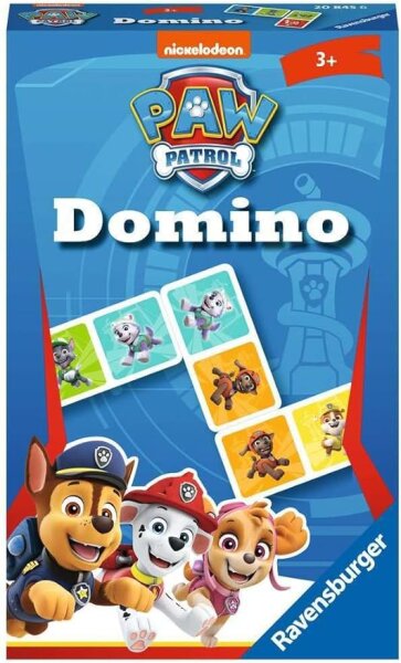 Paw Patrol Domino - Das bekannte Legespiel für Kinder ab 3 Jahren, Paw Patrol Spielzeug, Paw Patrol Geschenke