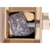 Dobar Hummelnistkasten inklusive Füllmaterial