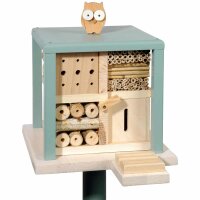 Dobar Insektenhotel „Kubus“ mit Ständer
