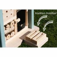 Dobar Insektenhotel „Kubus“ mit Ständer