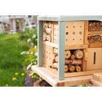 Dobar Insektenhotel „Kubus“ mit Ständer