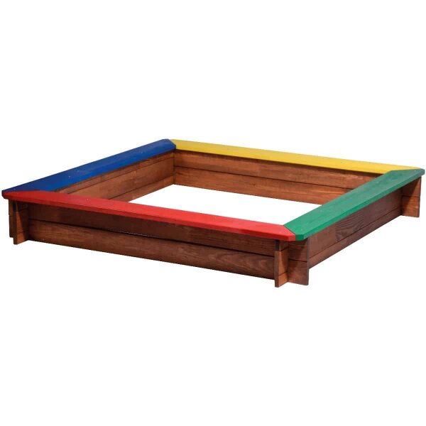 Dobar Bunter Sandkasten mit Sitzflächen, Kiefer