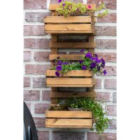 Dobar 3-stufige Blumenleiter für die Wandmontage