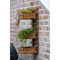 Dobar 3-stufige Blumenleiter für die Wandmontage