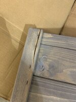 Dobar Mährobotergarage mit Pflanzkasten grau #2