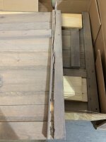 Dobar Mährobotergarage mit Pflanzkasten grau #4