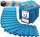 Puzzlematte 18-tlg. blau 32x32cm – Bodenschutzmatten für Fitness & Homegym