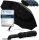 Wilford & Sons Regenschirm Taschenschirm Sturmfest + Auf-Zu Automatik Reiseschirm Taschenregenschirm Golfschirm Umbrella schwarz