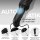 Wilford & Sons Regenschirm Taschenschirm Sturmfest + Auf-Zu Automatik Reiseschirm Taschenregenschirm Golfschirm Umbrella schwarz