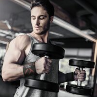 BeMaxx Handgelenk Bandagen Fitness Krafttraining