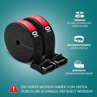 BeMaxx Turnringe Holz Gym Rings + Türanker Holzturnringe Gymnastikringe