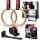 BeMaxx Turnringe Holz Gym Rings + Türanker Holzturnringe Gymnastikringe