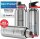 BeMaxx Trinkflasche Edelstahl ACTIVE FLASK silber 680ml