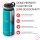 BeMaxx Trinkflasche Edelstahl ACTIVE FLASK türkis 530ml