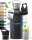 BeMaxx Trinkflasche Edelstahl ACTIVE FLASK schwarz Bamboo-Verschluss 530ml