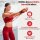 BeMaxx Fitnessband Pull Up Resistance Band Klimmzughilfe rot