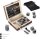 VINENCO Whisky Basalt Steine Set - 12 Wiederverwendbare Eiswürfel