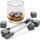 VINENCO Whisky Basalt Steine Set - 12 Wiederverwendbare Eiswürfel
