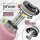 BeMaxx Trinkflasche Edelstahl ACTIVE FLASK rosa 680ml