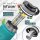 BeMaxx Trinkflasche Edelstahl ACTIVE FLASK türkis 680ml
