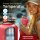 BeMaxx Trinkflasche Edelstahl ACTIVE FLASK rot 530ml