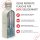 BeMaxx Trinkflasche Edelstahl ACTIVE FLASK weiß Bamboo-Verschluss 950ml