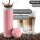 Thermosflasche + Tee/Früchte Sieb-INFUSER rosa