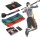 BeMaxx Fitnessband Pull Up Resistance Band Klimmzughilfe 4er Set