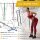 BeMaxx Fitnessband Pull Up Resistance Band Klimmzughilfe 4er Set