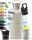 BeMaxx Trinkflasche Edelstahl ACTIVE FLASK creme Bamboo-Verschluss 530ml