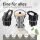 BeMaxx Trinkflasche Edelstahl ACTIVE FLASK creme Bamboo-Verschluss 530ml