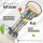 BeMaxx Trinkflasche Edelstahl ACTIVE FLASK creme Bamboo-Verschluss 530ml