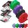 BeMaxx 4er Set Fitnessband Pull Up Resistance Band Klimmzughilfe