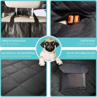 Hundedecke Auto Rückbank Sitzschutz Autodecke Schutzdecke Schondecke