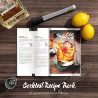 Vinenco Cocktail Shaker Set mit Ständer lang