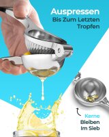 Brendo Zitronenpresse Zitruspresse Fruchtpresse...