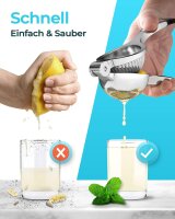 Brendo Zitronenpresse Zitruspresse Fruchtpresse Küchenhelfer