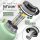 BeMaxx Trinkflasche Edelstahl ACTIVE FLASK sage 950ml