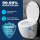 Wilford & Sons PREMIUM Toilettendeckel O-Form WC Sitz Absenkautomatik Klobrille Toilettensitz