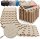 Puzzlematte 18-tlg. carpet cream 32x32cm – Bodenschutzmatten für Fitness & Homegym
